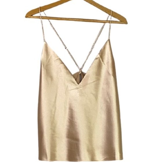 The Jetset Diaries Tops - The Jetset Diaries - Tera Bias Cami Gold Dust - M